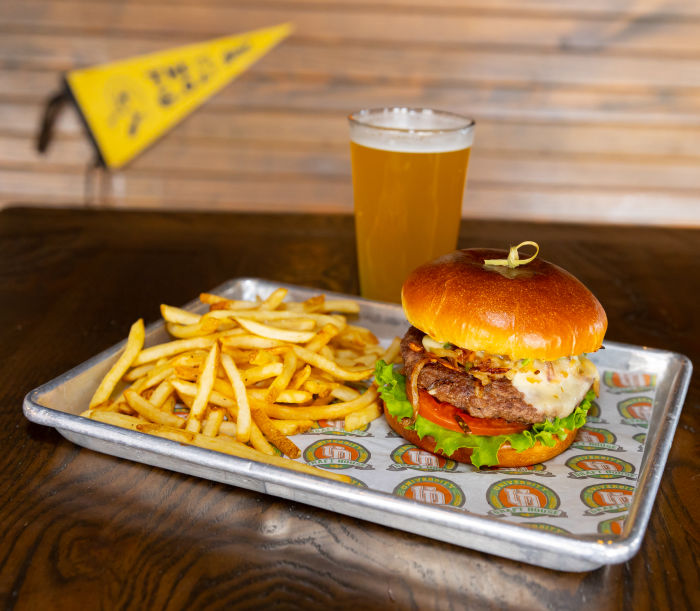 Commercial burger